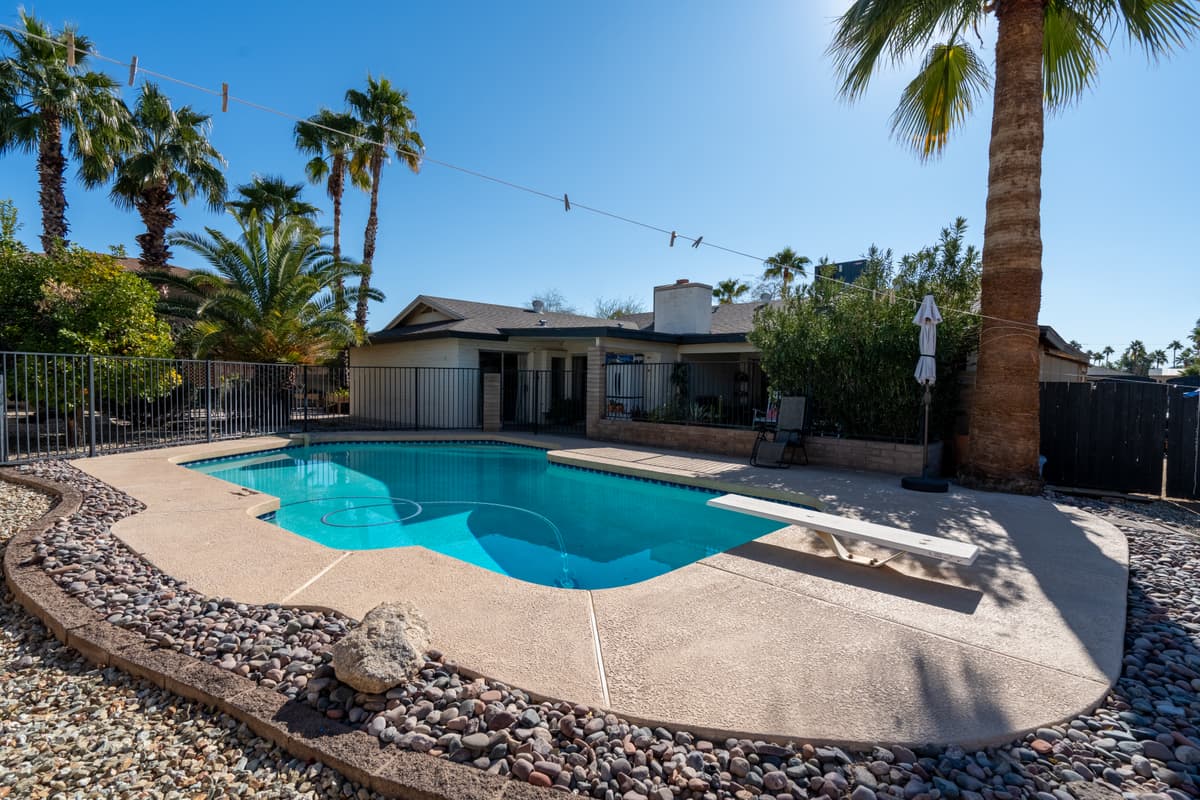 A warm, well-maintained assisted living home in Scottsdale, AZ